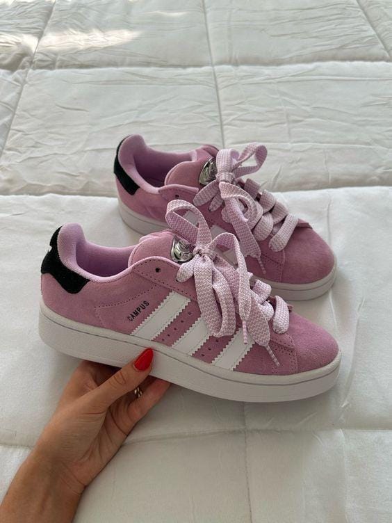 Adidas campus - Pink and white