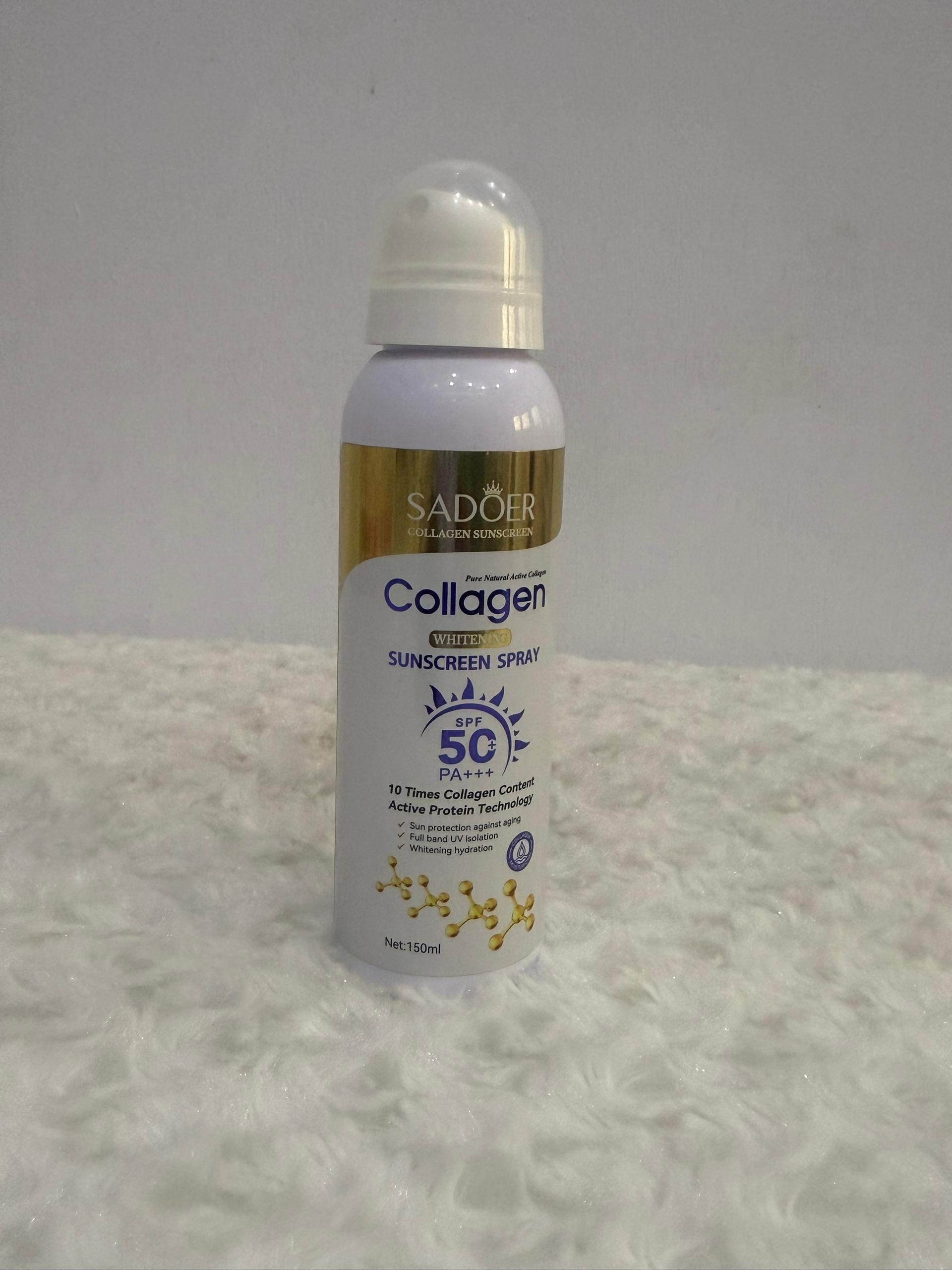 Collagen sunscreen