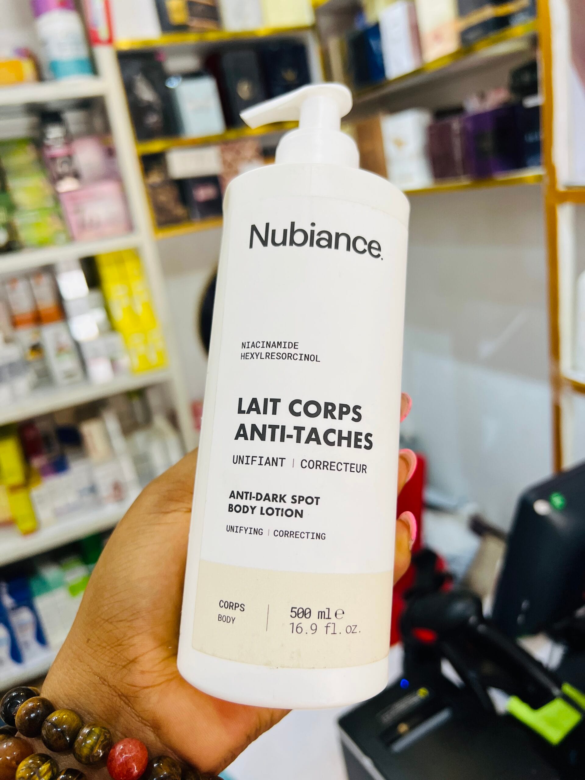 Nubiance body lotion