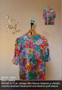 Vintage Thrift Tops