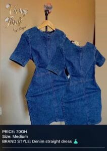 Vintage Thrift Straight Dresses 👗